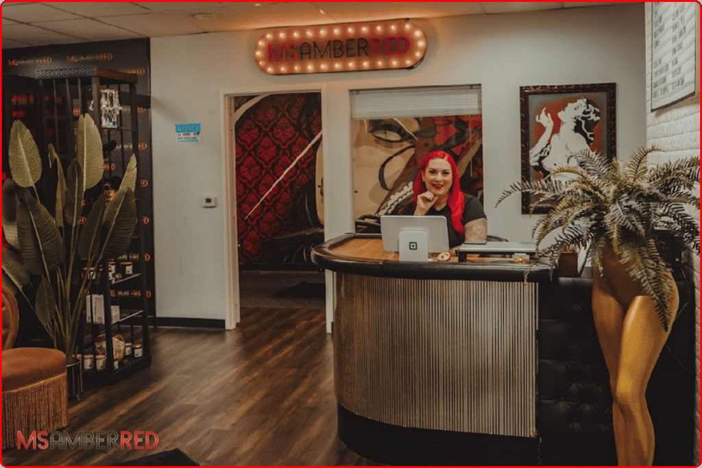 Ms Amber Red permanent makeup studio in Las Vegas